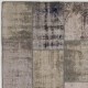 Vintage Gray and Beige Patchwork Rug | Shabby Chic Hand-Knotted Turkish Wool Carpet Vintage Gray and Beige Patchwork Rug | Shabby Chic Hand-Knotted Turkish Wool Carpet