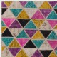 Modern Geometric Triangle Pattern Colorful Patchwork Rug | Hand-Knotted Turkish Wool Carpet Modern Geometric Triangle Pattern Colorful Patchwork Rug | Hand-Knotted Turkish Wool Carpet