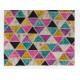 Vintage Patchwork Rug with Unlimited Triangles Design, CUSTOM OPTIONS AVAILABLE