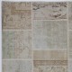 Traditional Hand-Knotted Wool Patchwork Rug | Vintage Muted Earth Tone Turkish Carpet Traditional Hand-Knotted Wool Patchwork Rug | Vintage Muted Earth Tone Turkish Carpet
