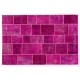 Hot Pink Modern Handmade Patchwork Rug, Vintage Turkish Carpet, Woolen Floor Covering