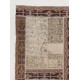 Vintage Beige and Brown Patchwork Rug | Handmade Turkish Carpet for Bedroom, Living Room and Dining Room Vintage Beige and Brown Patchwork Rug | Handmade Turkish Carpet for Bedroom, Living Room and Dining Room