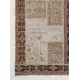Vintage Beige and Brown Patchwork Rug | Handmade Turkish Carpet for Bedroom, Living Room and Dining Room Vintage Beige and Brown Patchwork Rug | Handmade Turkish Carpet for Bedroom, Living Room and Dining Room