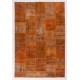 Handmade Patchwork Rug Made from Over-Dyed Vintage Carpets, CUSTOM OPTIONS Av. Handmade Patchwork Rug Made from Over-Dyed Vintage Carpets, CUSTOM OPTIONS Av.
