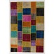 Colorful Handmade Turkish Patchwork Rug for Dining Room, Kitchen, Living Room and Bedroom, Customizable