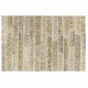 Turkish Handmade Patchwork Rug, Vintage Hand Knotted Oushak Carpet in Beige. Sun Faded Area Rug