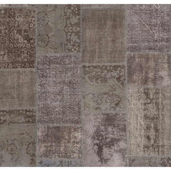 Vintage Patchwork Rug. Handmade Turkish Carpet. Modern Home and Office Decor Bordered Floor Rug Vintage Patchwork Rug. Handmade Turkish Carpet. Modern Home and Office Decor Bordered Floor Rug