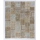 Handmade Patchwork Rug Made from Vintage Carpets, CUSTOM OPTIONS Av.