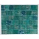 Handmade Patchwork Rug Made from Over-Dyed Vintage Carpets, CUSTOM OPTIONS Av. Handmade Patchwork Rug Made from Over-Dyed Vintage Carpets, CUSTOM OPTIONS Av.