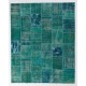 Handmade Patchwork Rug Made from Over-Dyed Vintage Carpets, CUSTOM OPTIONS Av. Handmade Patchwork Rug Made from Over-Dyed Vintage Carpets, CUSTOM OPTIONS Av.