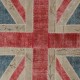 Union Jack British Flag Design Patchwork Rug | Hand-Knotted United Kingdom Flag Pattern Blue Carpet Union Jack British Flag Design Patchwork Rug | Hand-Knotted United Kingdom Flag Pattern Blue Carpet
