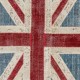 Union Jack British Flag Design Patchwork Rug | Vintage Hand-Knotted United Kingdom Flag Pattern Blue Carpet Union Jack British Flag Design Patchwork Rug | Vintage Hand-Knotted United Kingdom Flag Pattern Blue Carpet