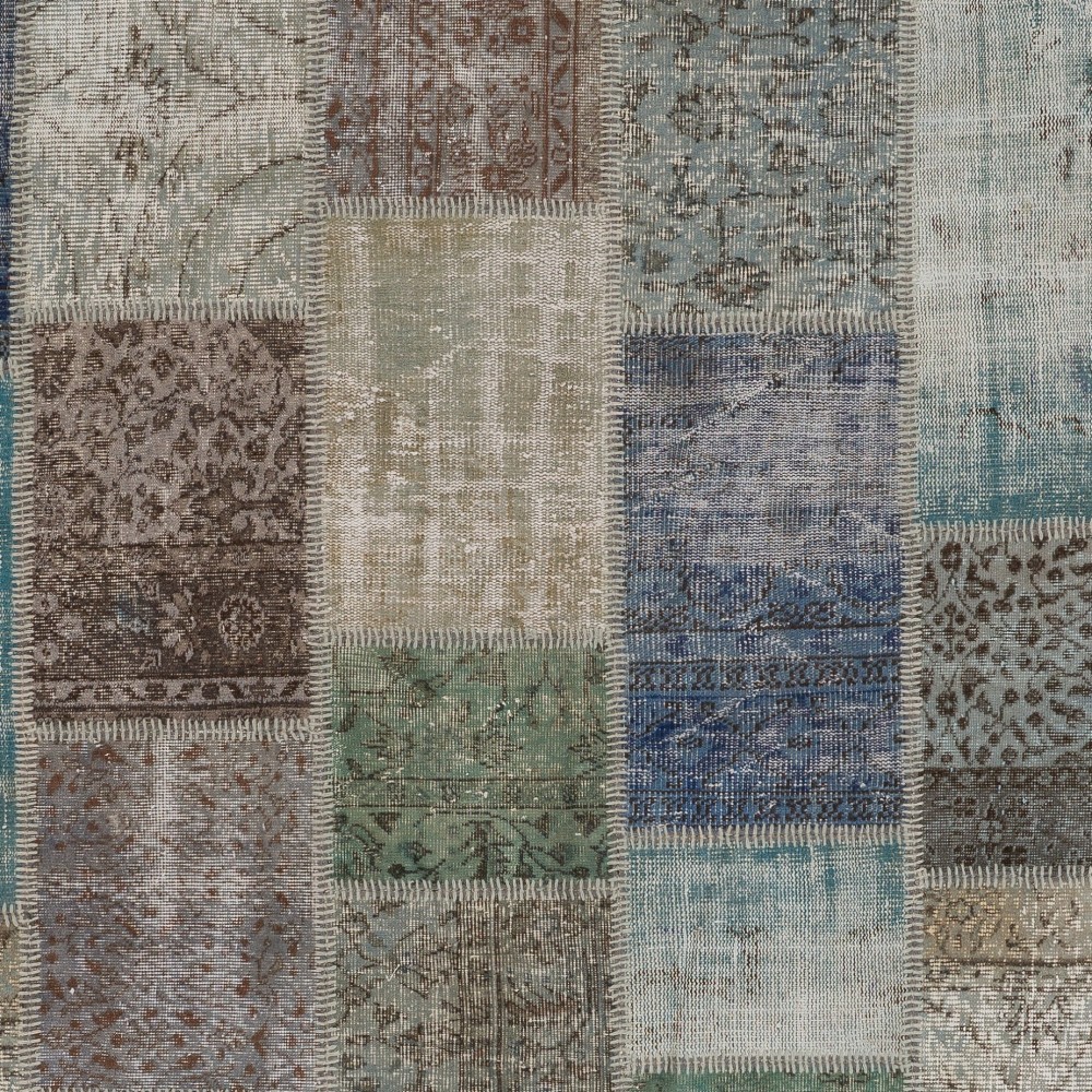 Contemporary Patchwork Rug | Multicolor Handmade Turkish Carpet for Kitchen, Bedroom and Living Room Decor Contemporary Patchwork Rug | Multicolor Handmade Turkish Carpet for Kitchen, Bedroom and Living Room Decor