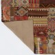 Vintage Hand-woven Turkish Patchwork Kilim | Flat-Weave Geometric & Striped Patterned Patchwork Rug Vintage Hand-woven Turkish Patchwork Kilim | Flat-Weave Geometric & Striped Patterned Patchwork Rug