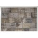 Handmade Patchwork Rug Made from Over-Dyed Vintage Carpets, CUSTOM OPTIONS Av.