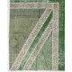 Union Jack British Flag Design Patchwork Rug | Vintage Hand-Knotted United Kingdom Flag Pattern Green Carpet Union Jack British Flag Design Patchwork Rug | Vintage Hand-Knotted United Kingdom Flag Pattern Green Carpet