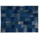 Handmade Patchwork Rug Made from Over-Dyed Vintage Carpets, CUSTOM OPTIONS Av.