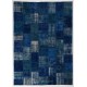 Handmade Patchwork Rug Made from Over-Dyed Vintage Carpets, CUSTOM OPTIONS Av.