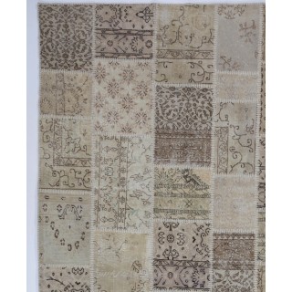 Handmade Patchwork Rug | Authentic Vintage Central Anatolian Carpet Handmade Patchwork Rug | Authentic Vintage Central Anatolian Carpet