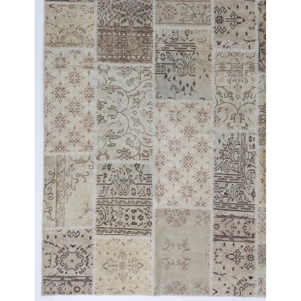 Handmade Patchwork Rug | Authentic Vintage Central Anatolian Carpet Handmade Patchwork Rug | Authentic Vintage Central Anatolian Carpet