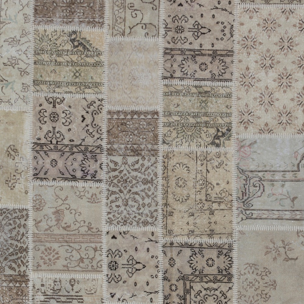 Handmade Patchwork Rug | Authentic Vintage Central Anatolian Carpet Handmade Patchwork Rug | Authentic Vintage Central Anatolian Carpet