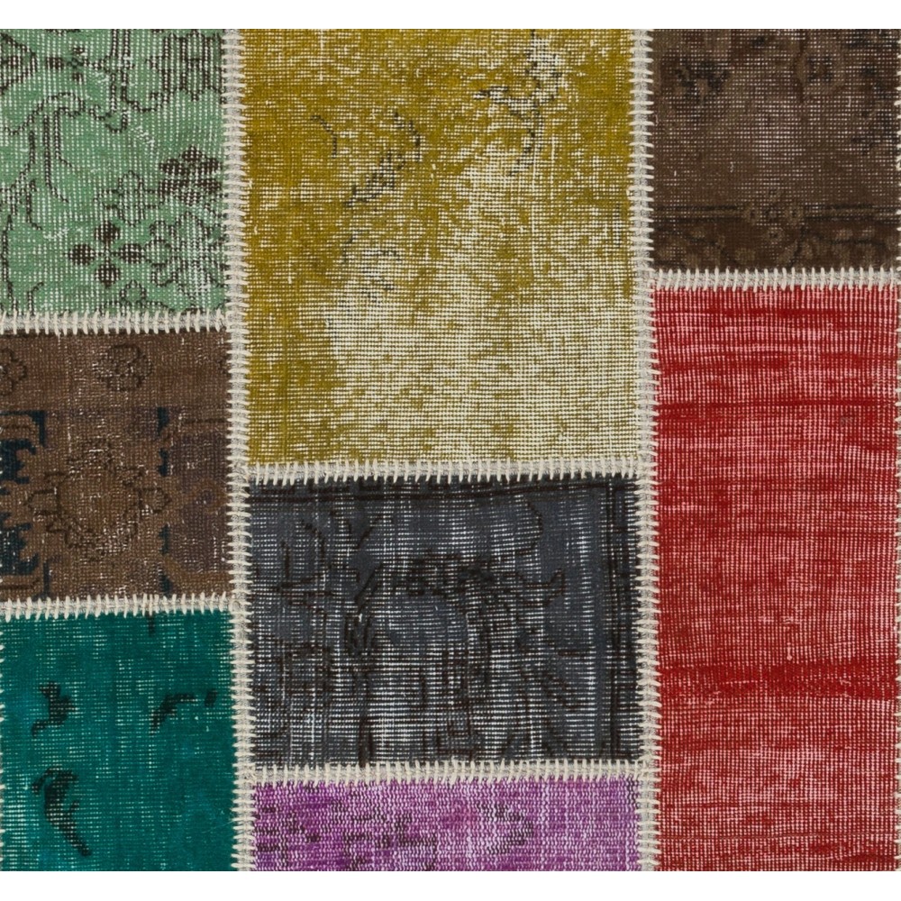 Colorful Handmade Central Anatolian Runner Rug for Hallway Decor, Custom Multicolor Carpet