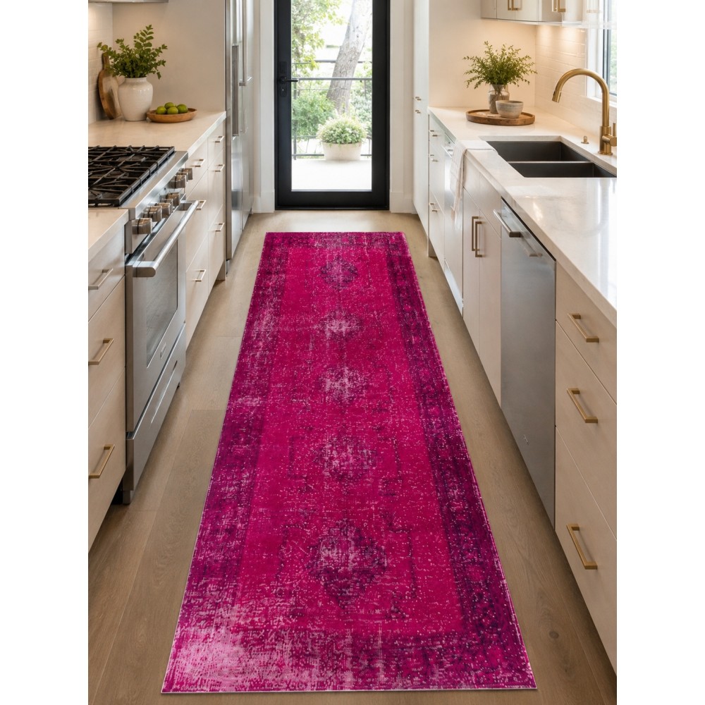 Pink Hallway Runner. Kitchen Rug. Handmade Corridor Rug. Stair Rug. Entryway Rug Pink Hallway Runner. Kitchen Rug. Handmade Corridor Rug. Stair Rug. Entryway Rug