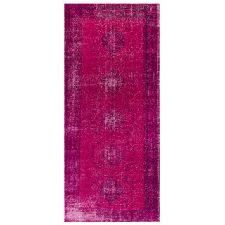 Pink Hallway Runner. Kitchen Rug. Handmade Corridor Rug. Stair Rug. Entryway Rug