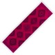 Modern Pink Color Over-dyed Hand-knotted Turkish Runner Rug for Hallway