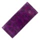 Distressed Vintage Handmade Turkish Runner Rug Overdyed in Purple Color