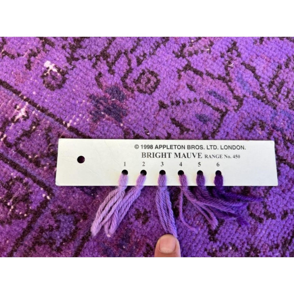 Purple Large Area Rug, Handmade in Turkiye, Modern Floral Carpet Purple Large Area Rug, Handmade in Turkiye, Modern Floral Carpet