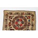 Central Asian Suzani Textile. Embroidered Cotton & Silk Bed Cover, Wall Hanging Central Asian Suzani Textile. Embroidered Cotton & Silk Bed Cover, Wall Hanging