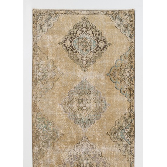 Antique Central Anatolian Oushak Runner