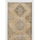Antique Turkish Oushak Runner Rug