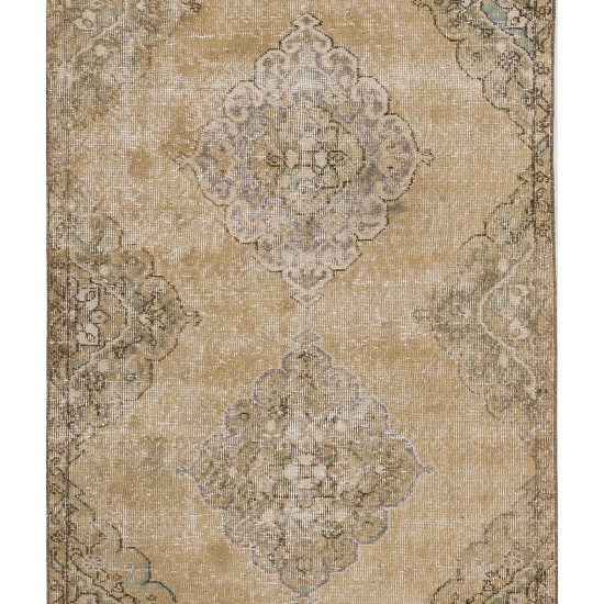 Antique Central Anatolian Oushak Runner