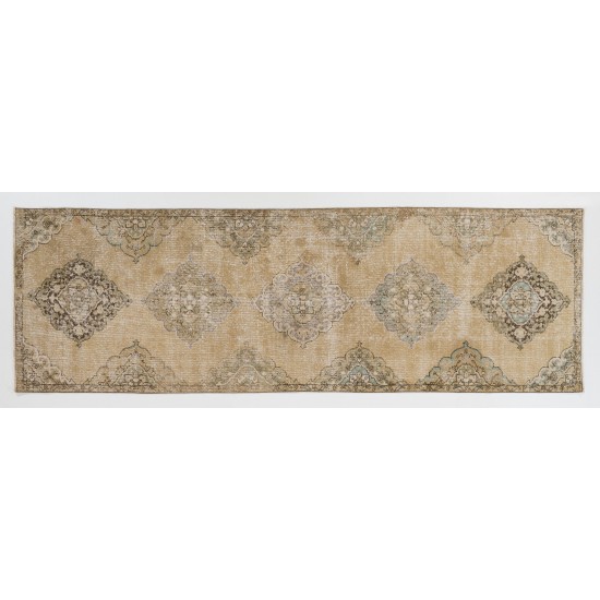 Antique Central Anatolian Oushak Runner