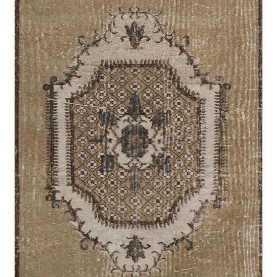 Authentic Vintage Turkish Oushak Rug Authentic Vintage Turkish Oushak Rug