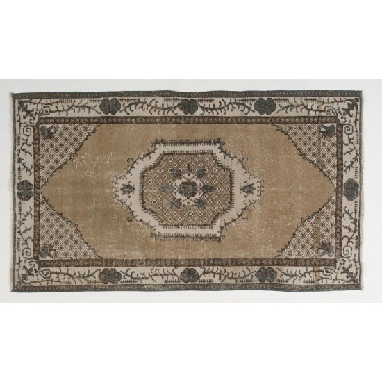 Authentic Vintage Turkish Oushak Rug Authentic Vintage Turkish Oushak Rug