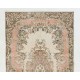 Authentic Handmade Vintage Anatolian Rug with Garden Design Authentic Handmade Vintage Anatolian Rug with Garden Design