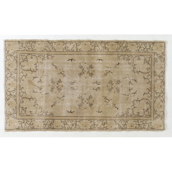 Antique washed Art Deco Chinese design Rug Antique washed Art Deco Chinese design Rug