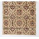 Hand-Knotted Vintage Floral Design Anatolian Rug