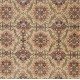 Hand-Knotted Vintage Floral Design Anatolian Rug