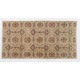 Hand-Knotted Vintage Floral Design Anatolian Rug