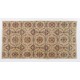 Hand-Knotted Vintage Floral Design Anatolian Rug