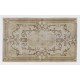 Vintage Baroque Style Rug. Handknotted Turkish Wool Rug