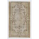 Vintage Baroque Style Rug. Handknotted Turkish Wool Rug