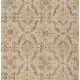 Mid-Century Hand-Knotted Anatolian Rug with Floral Design