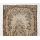 Antique Washed Vintage Turkish Oushak Rug. Wool Carpet. Floor Covering Antique Washed Vintage Turkish Oushak Rug. Wool Carpet. Floor Covering
