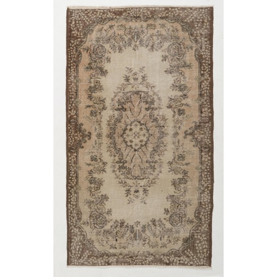 Antique Washed Vintage Turkish Oushak Rug. Wool Carpet. Floor Covering Antique Washed Vintage Turkish Oushak Rug. Wool Carpet. Floor Covering