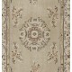 Art Deco Chinese design Vintage Turkish Rug in Neutral Colors. Hand Knotted Wool Carpet Art Deco Chinese design Vintage Turkish Rug in Neutral Colors. Hand Knotted Wool Carpet